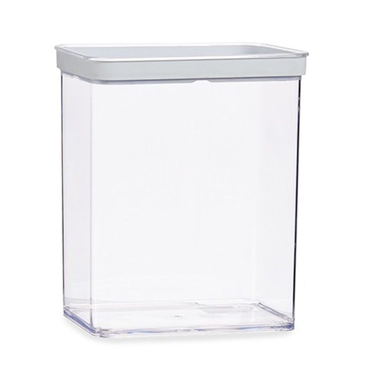 Tarro Transparente Silicona Poliestireno ABS 3,3 L 10,5 x 23,7 x 21 cm (6 Unidades) - Imagen 3