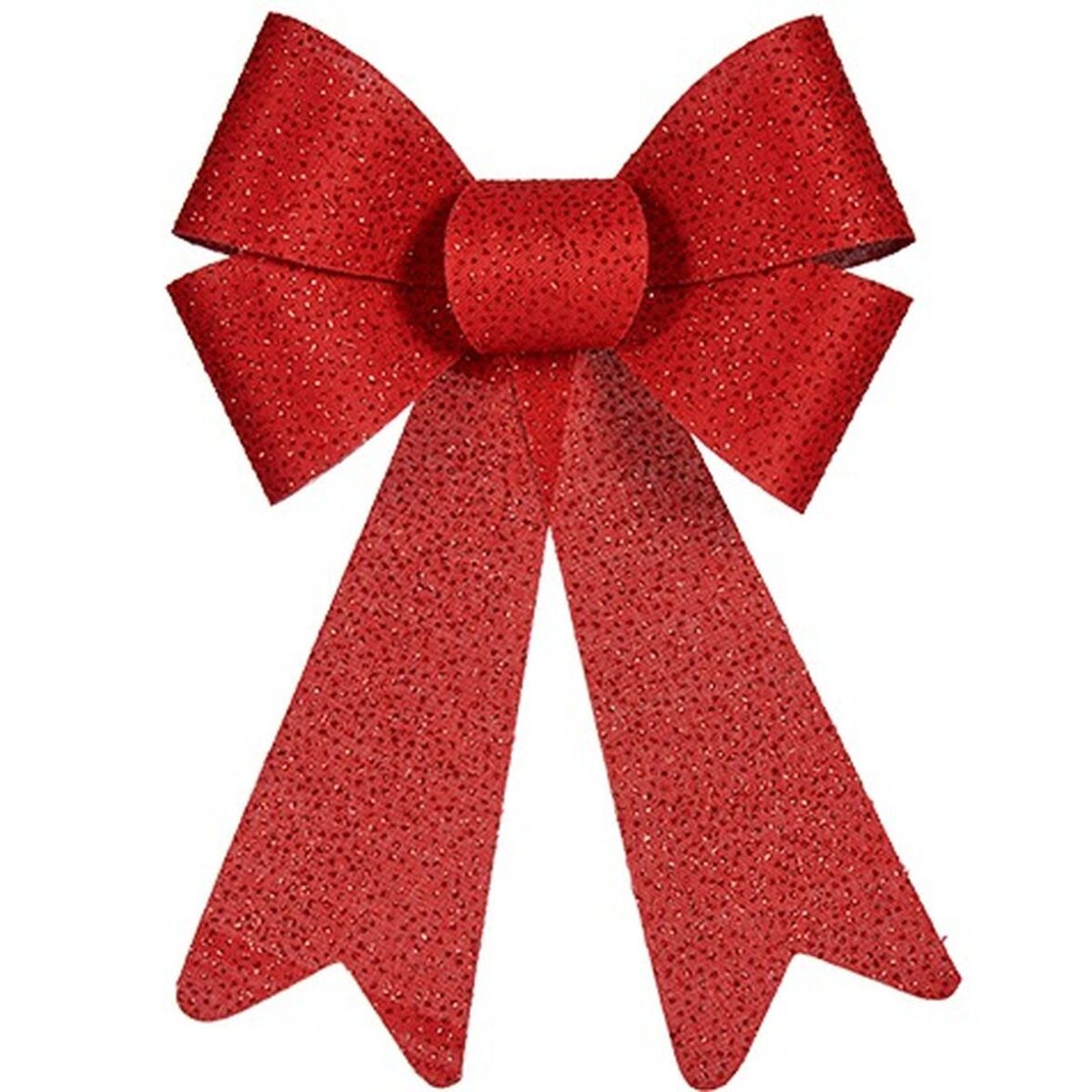 Lazo Adorno Navideño Rojo PVC 16 x 24 x 4 cm (12 Unidades) - Imagen 3