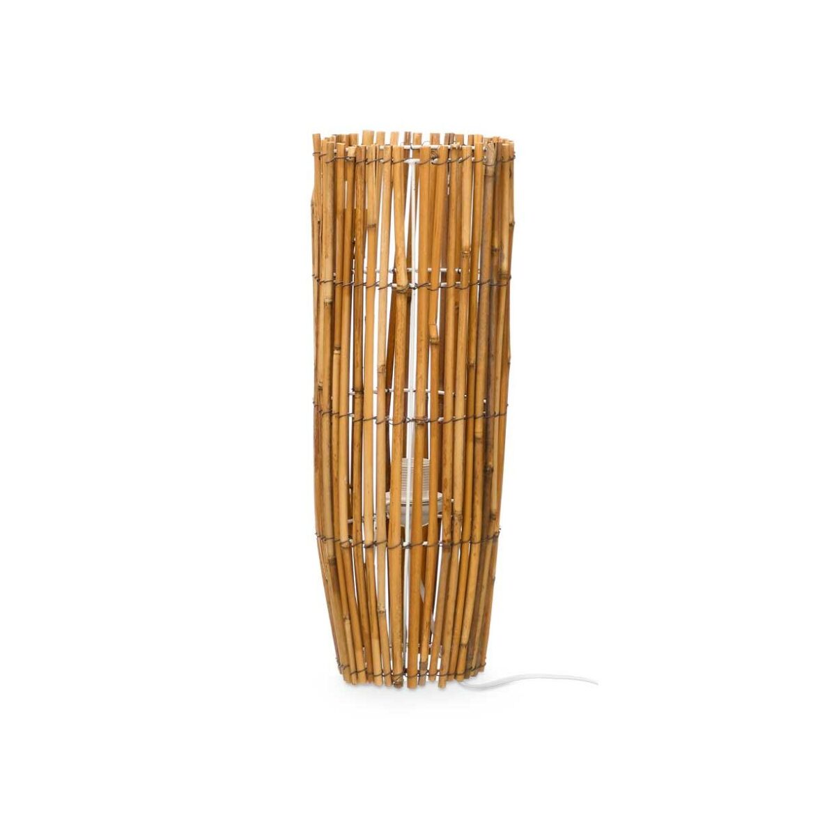Lámpara de Pie GiftDecor HY8162D Natural 18,5 x 53 x 18,5 cm (4 Unidades) - Imagen 4
