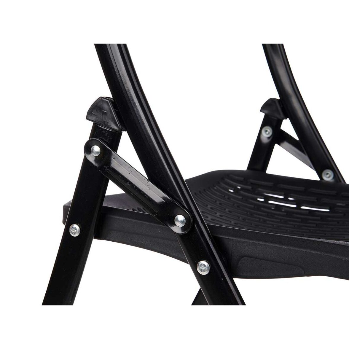 Silla Plegable GiftDecor ZJ-Y59BL Negro 59 x 50 x 82 cm 108 x 13,5 x 50 cm (4 Unidades) - Imagen 3