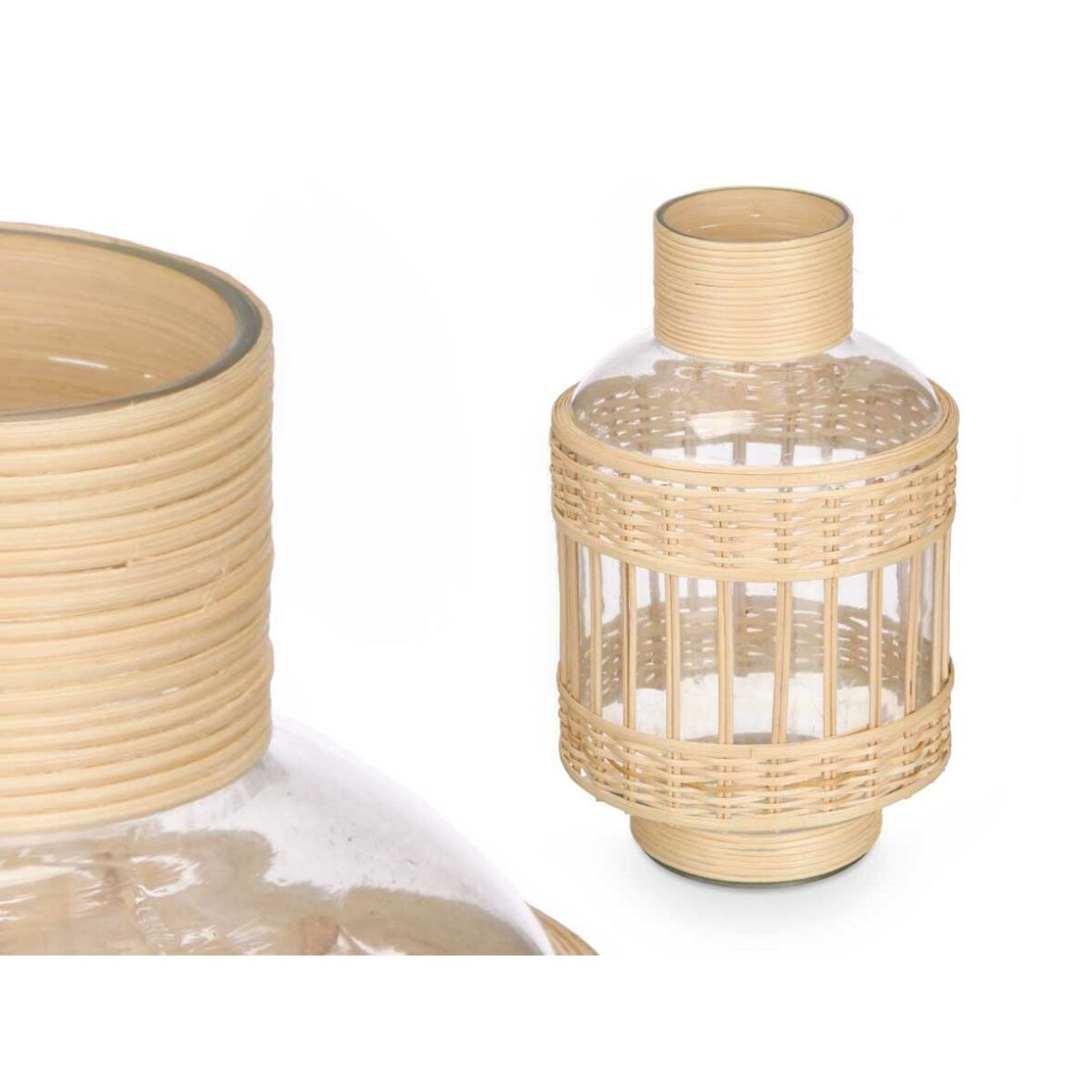 Jarra decorativa GiftDecor SG-30554 Transparente Natural 16 x 27,5 x 16 cm (6 Unidades) - Imagen 4
