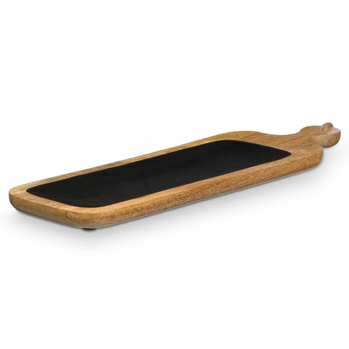 Bandeja de Aperitivos GiftDecor MALI-798 B Negro 50,7 x 3 x 14 cm (6 Unidades) - Imagen 6