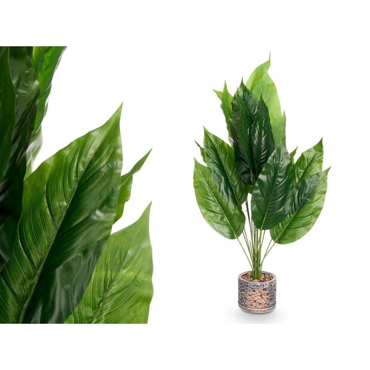 Planta Decorativa Ibergarden 11 Plástico Magnesio 50 x 50 x 84 cm (4 Unidades) - Imagen 3