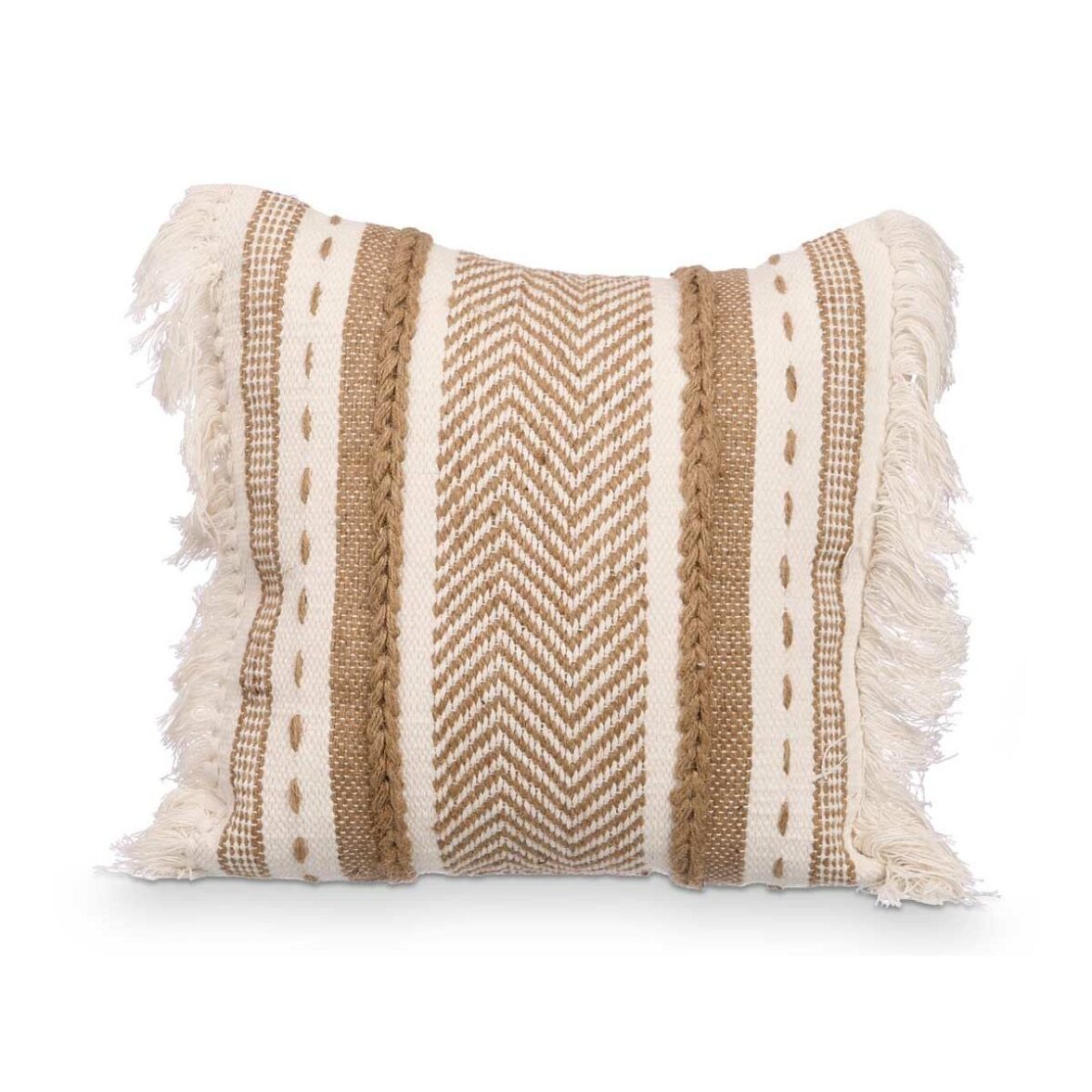 Cojín GiftDecor SH-CS-22-058 Marrón Natural 45 x 16 x 45 cm (6 Unidades) - Imagen 4