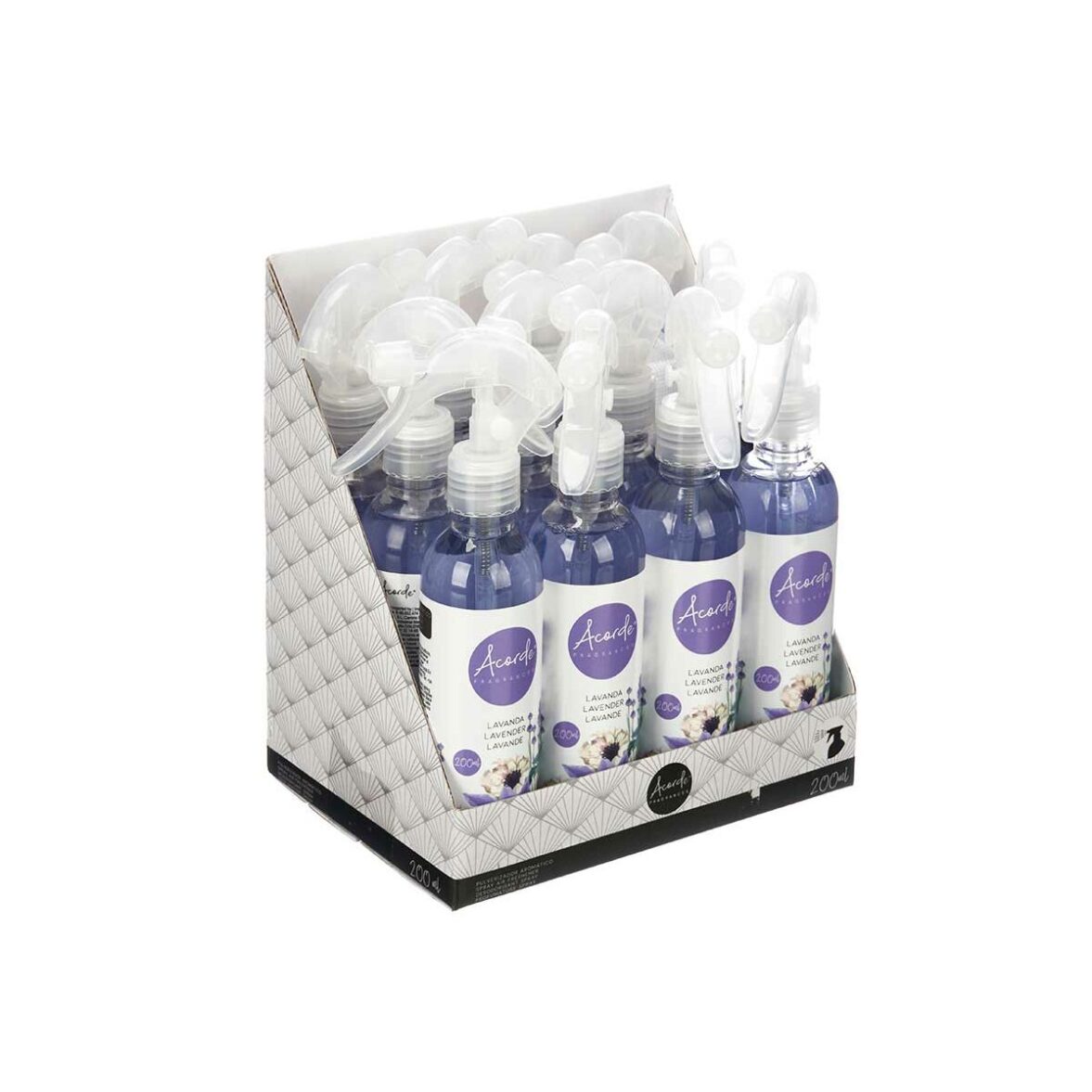 Ambientador Acorde 4-B-AR Lavanda 200 ml (12 Unidades) - Imagen 6