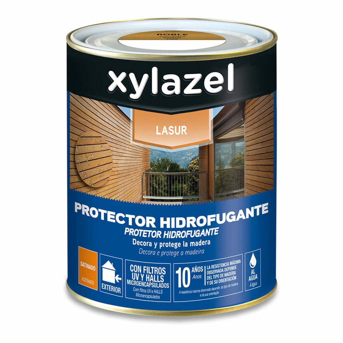 Lasur Xylazel Roble Satinado 750 ml