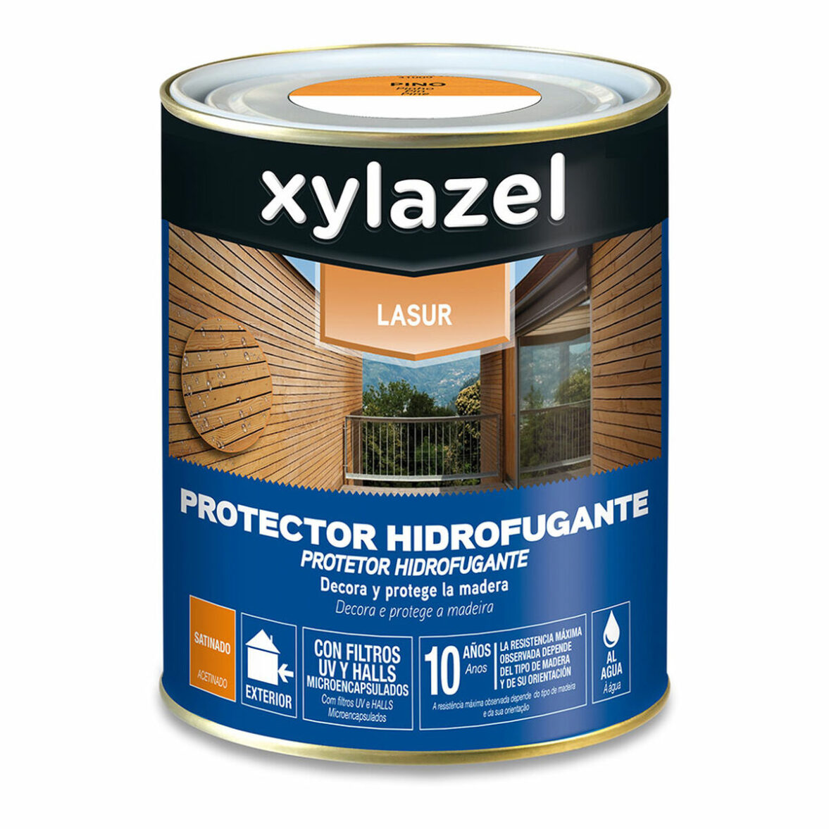 Lasur Xylazel Pino Satinado 750 ml