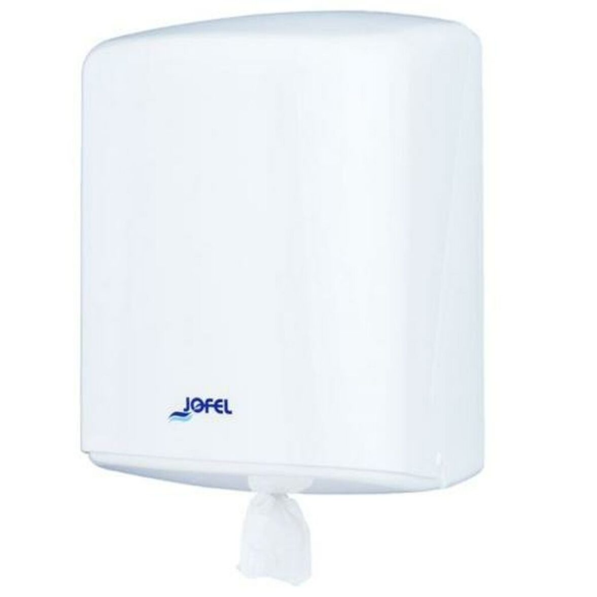 Dispensador de papel Jofel Ø 20,5 cm Blanco ABS