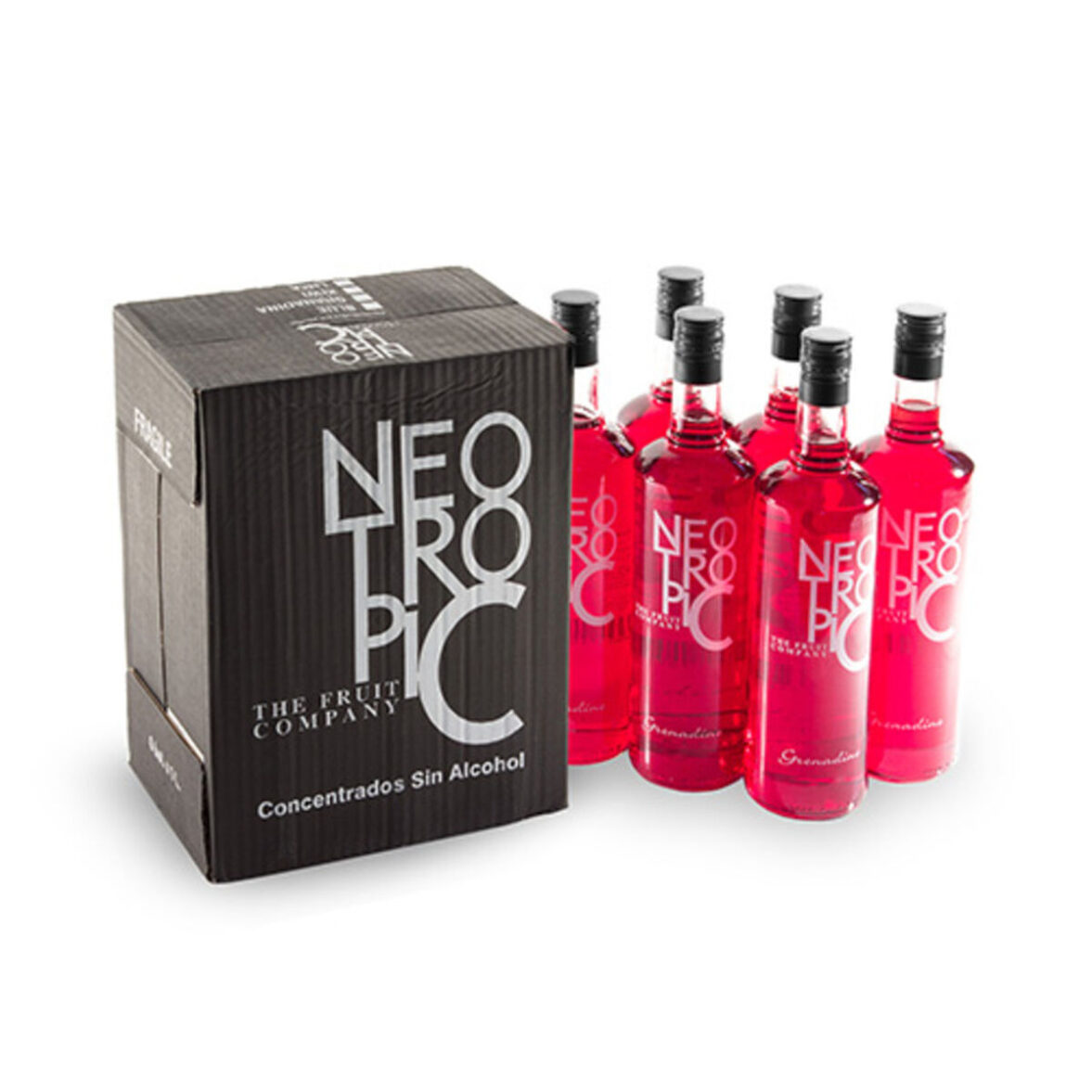Bebida Refrescante The Fruit Company Granadina Sin Alcohol 1 L - Imagen 3