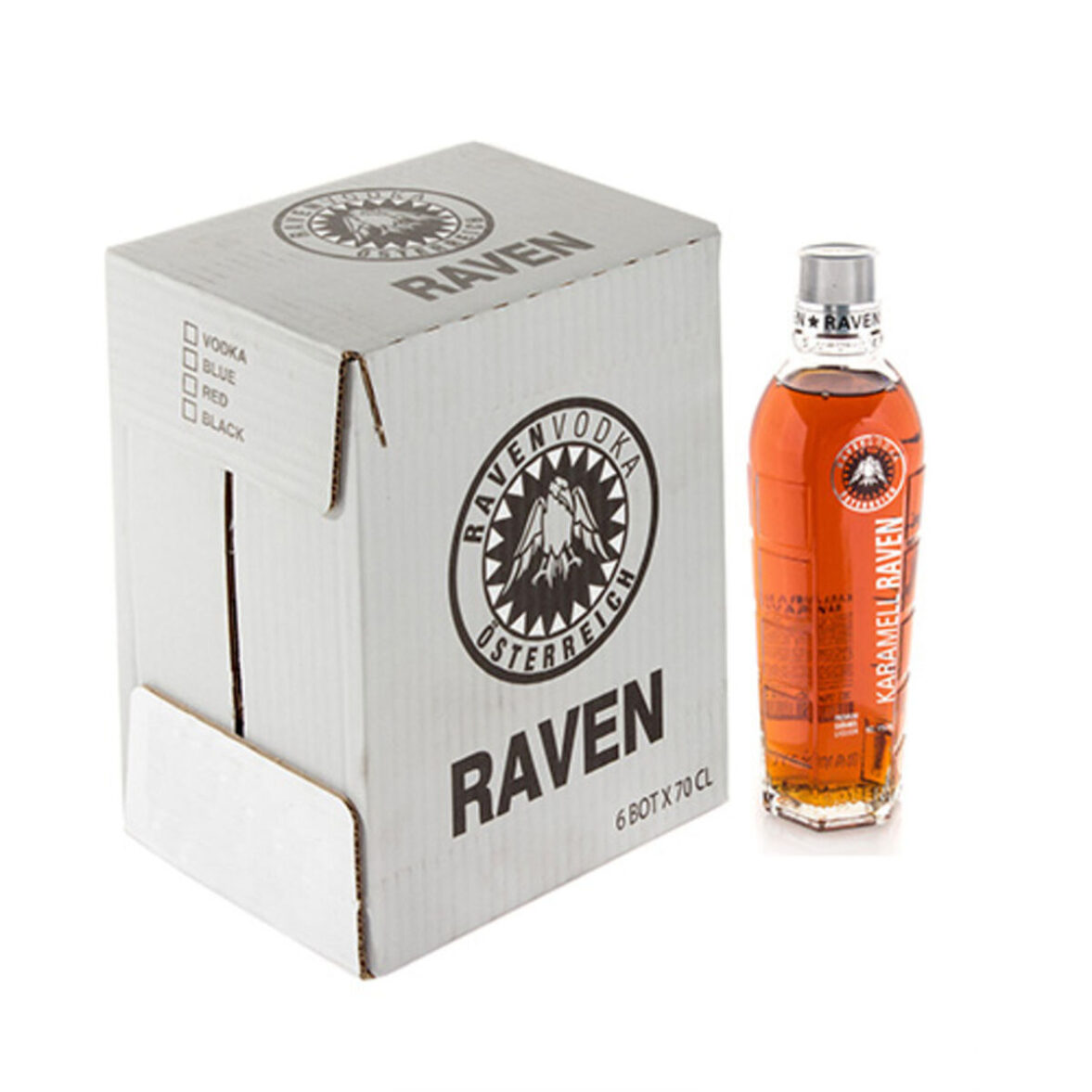 Vodka Raven Karamell 700 ml 17 % - Imagen 3
