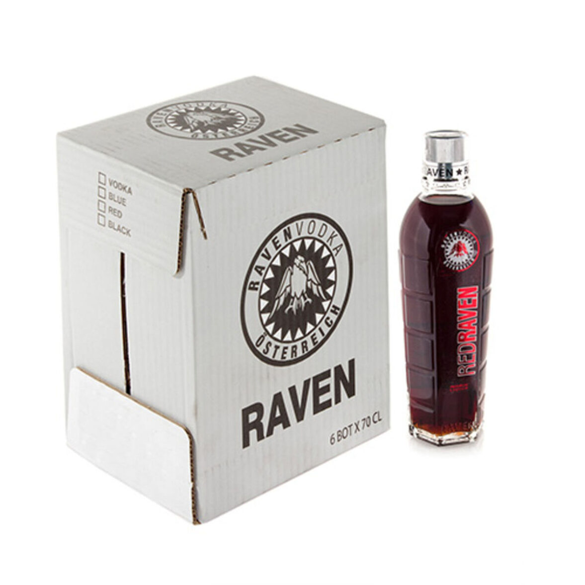 Vodka Raven Red 700 ml - Imagen 3