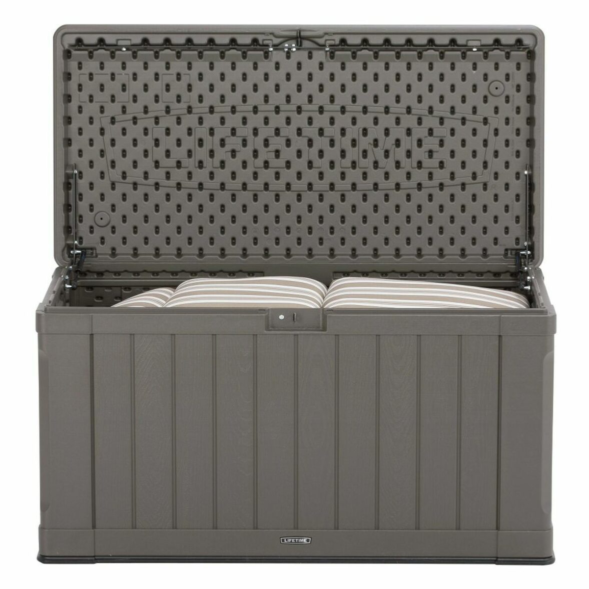 Arcón de Exterior Lifetime Marrón 440 L Plástico 127 x 64 x 67 cm - Imagen 7