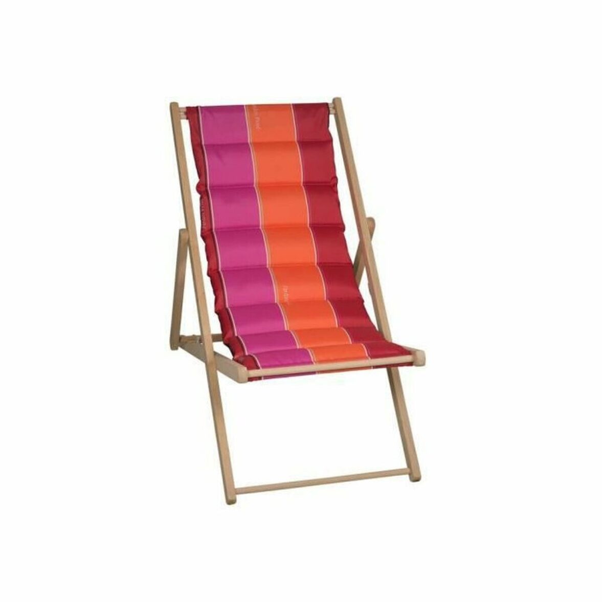 Tumbona Jardin Prive Rojo Rayas 106 x 55 x 95 cm