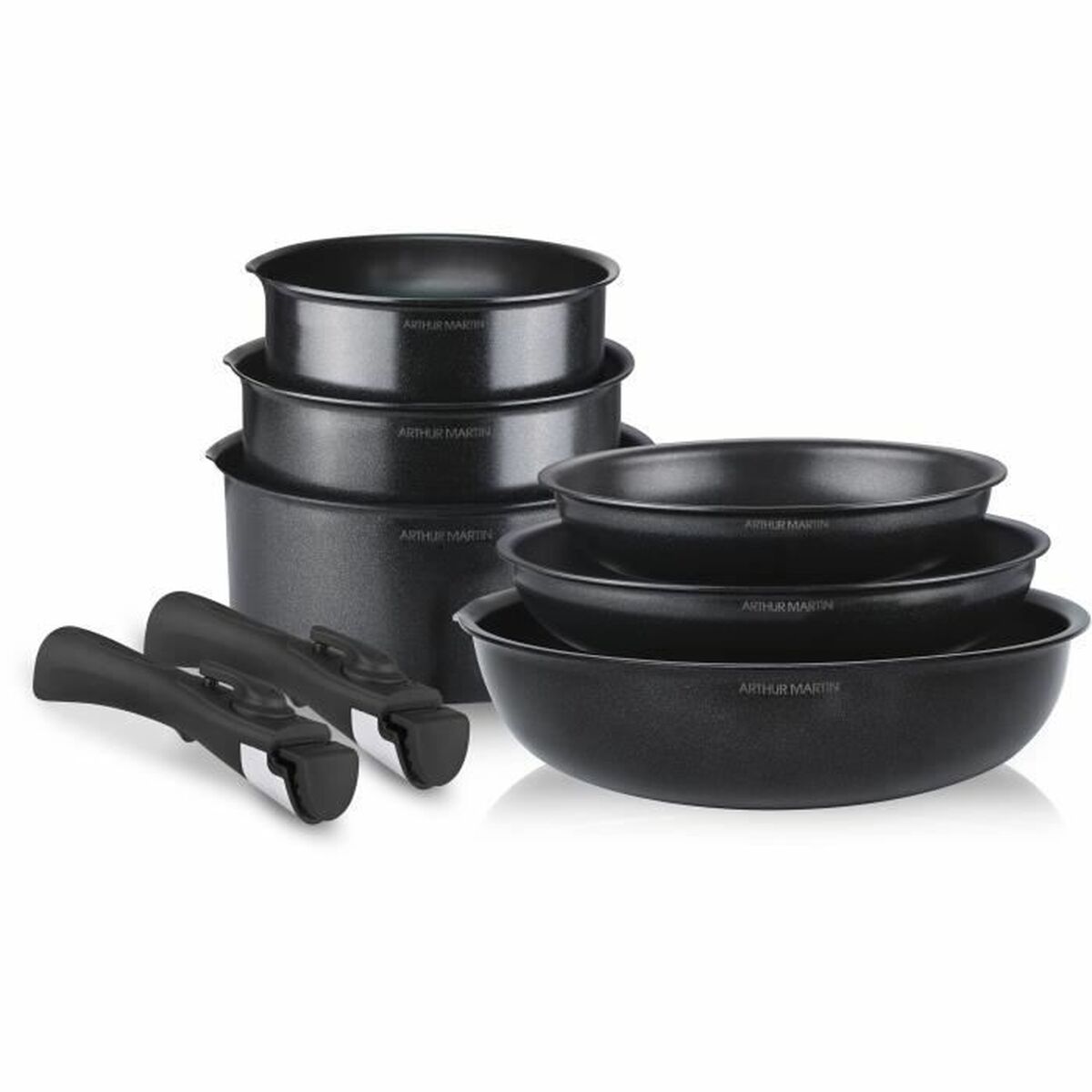 Batería de Cocina Arthur Martin AM925B 8 Piezas