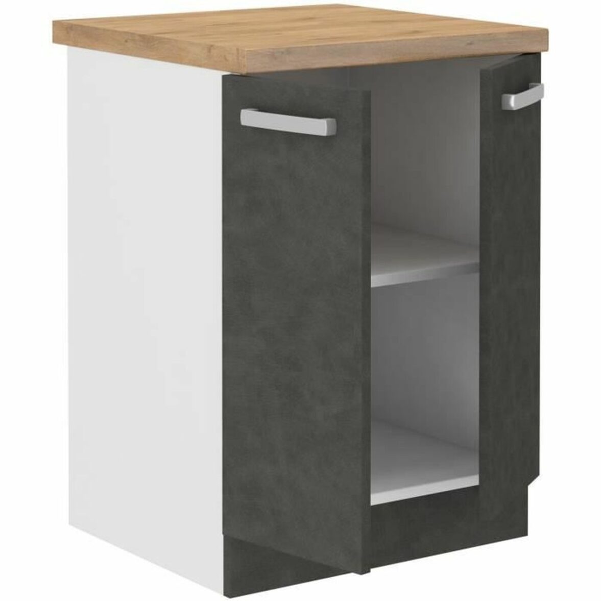 Mueble Auxiliar 60 x 51,6 x 85 cm Gris - Imagen 5