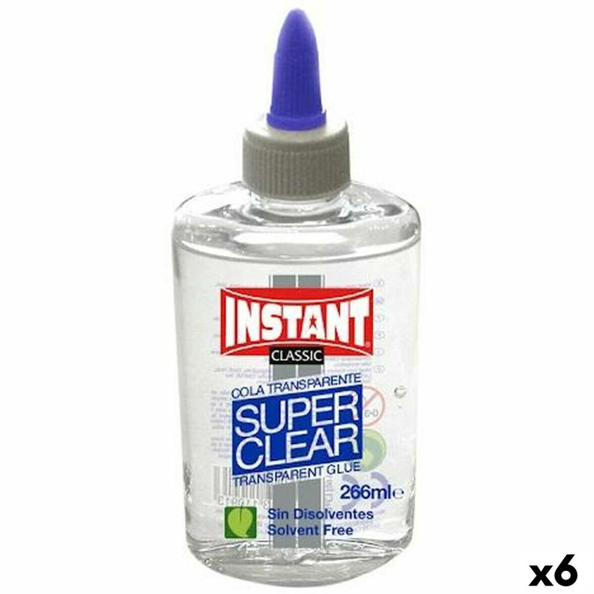 Cola INSTANT SUPERCLEAR 266 ml (6 Unidades)