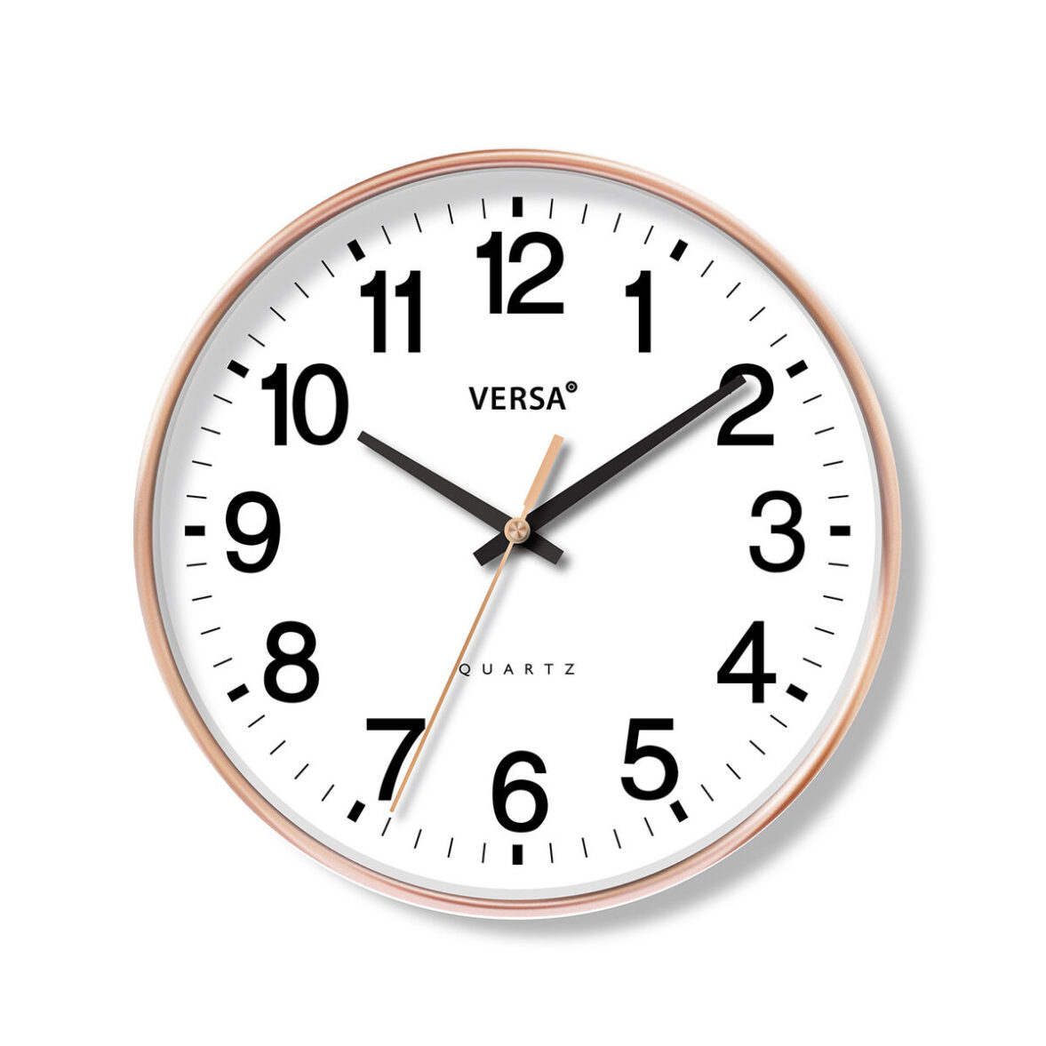 Reloj de Pared Versa Blanco Plástico 4,3 x 30 x 30 cm