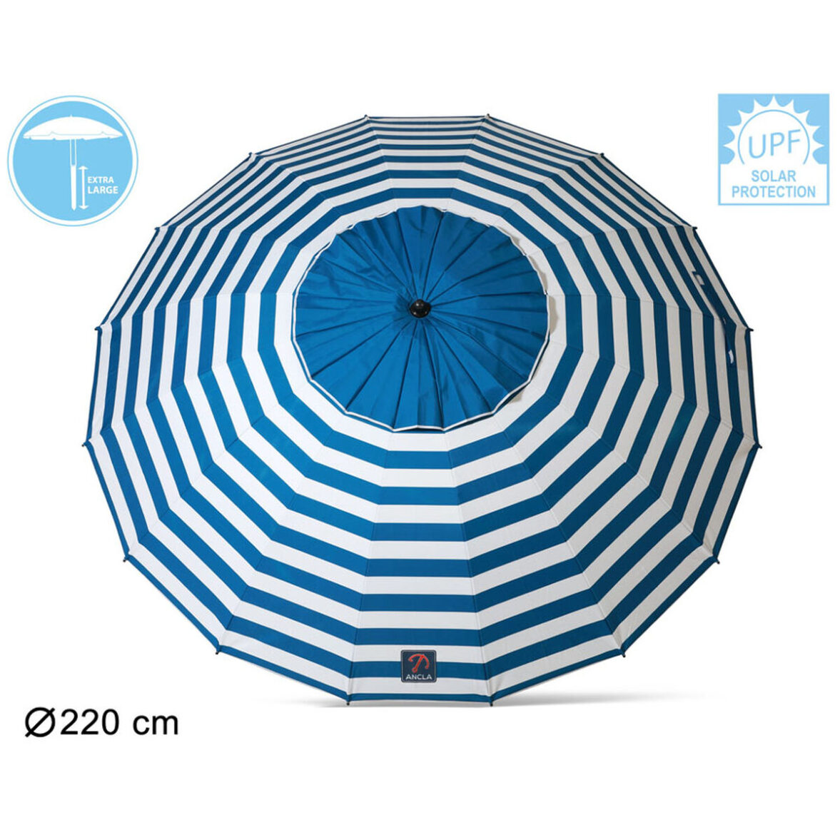 Sombrilla 220 cm UPF 50+ Marinero - Imagen 4