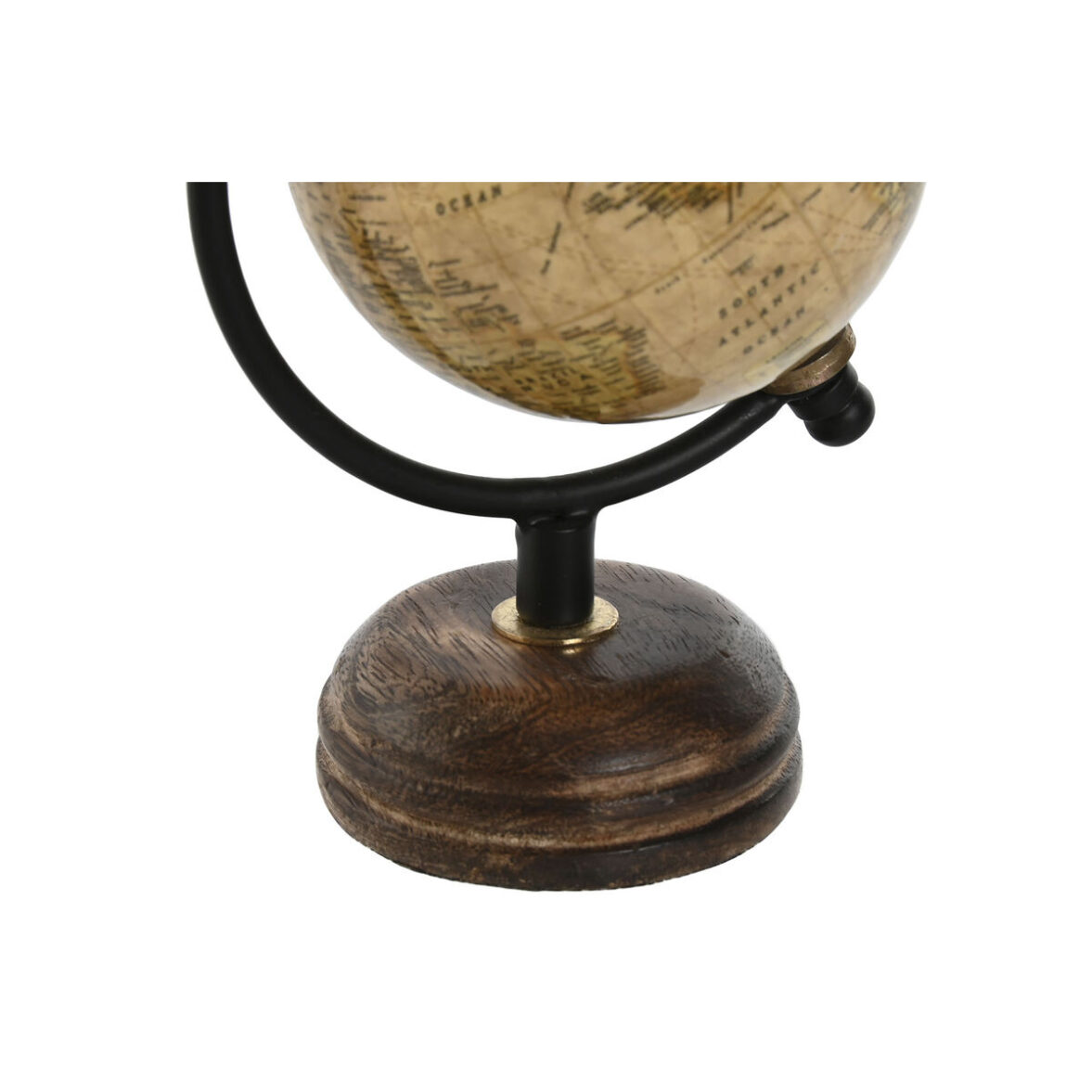 Globo Terraqueo Home ESPRIT Verde Beige Vintage 10 x 8 x 14 cm (3 Unidades) - Imagen 4