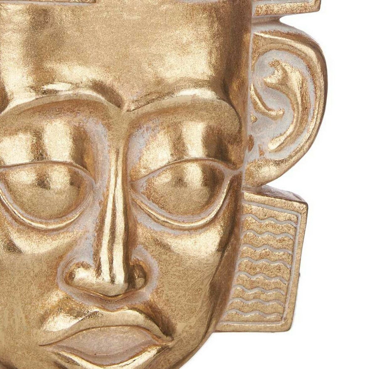 Figura Decorativa Indio Dorado Poliresina (17,5 x 36 x 10,5 cm) - Imagen 3
