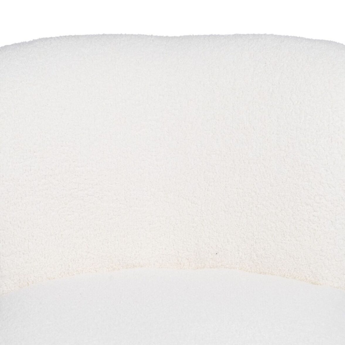 Sillón 62 x 75 x 74 cm Tejido Sintético Metal Blanco - Imagen 7