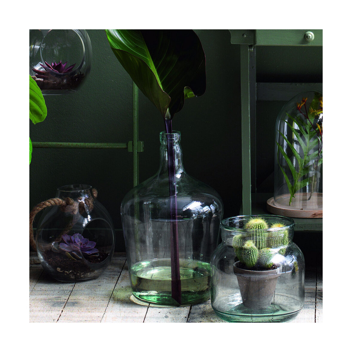 Garrafa Decorativa Mica Decorations Diego 4 L Cristal Ø 18 cm - Imagen 3