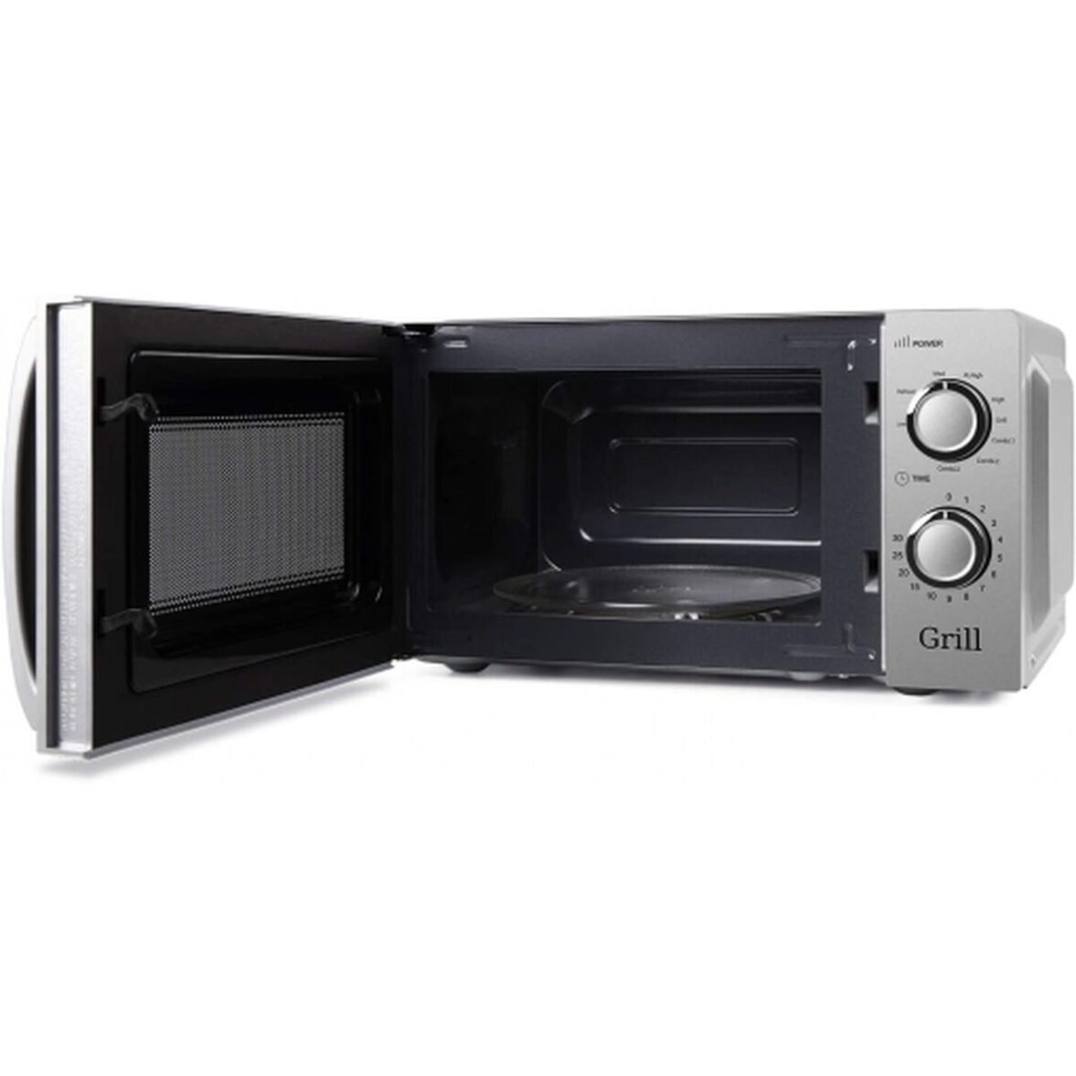 Microondas con Grill Orbegozo MIG 2138 20 L Plateado Negro 700 W - Imagen 3