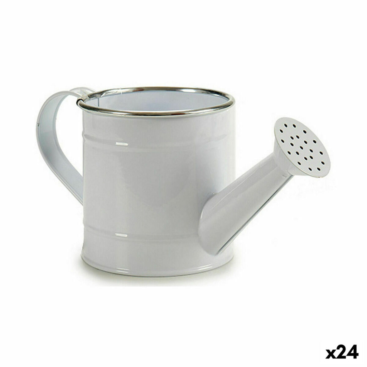 Regadera Ibergarden I00111-D Blanco Plateado Metal 750 ml (24 Unidades)