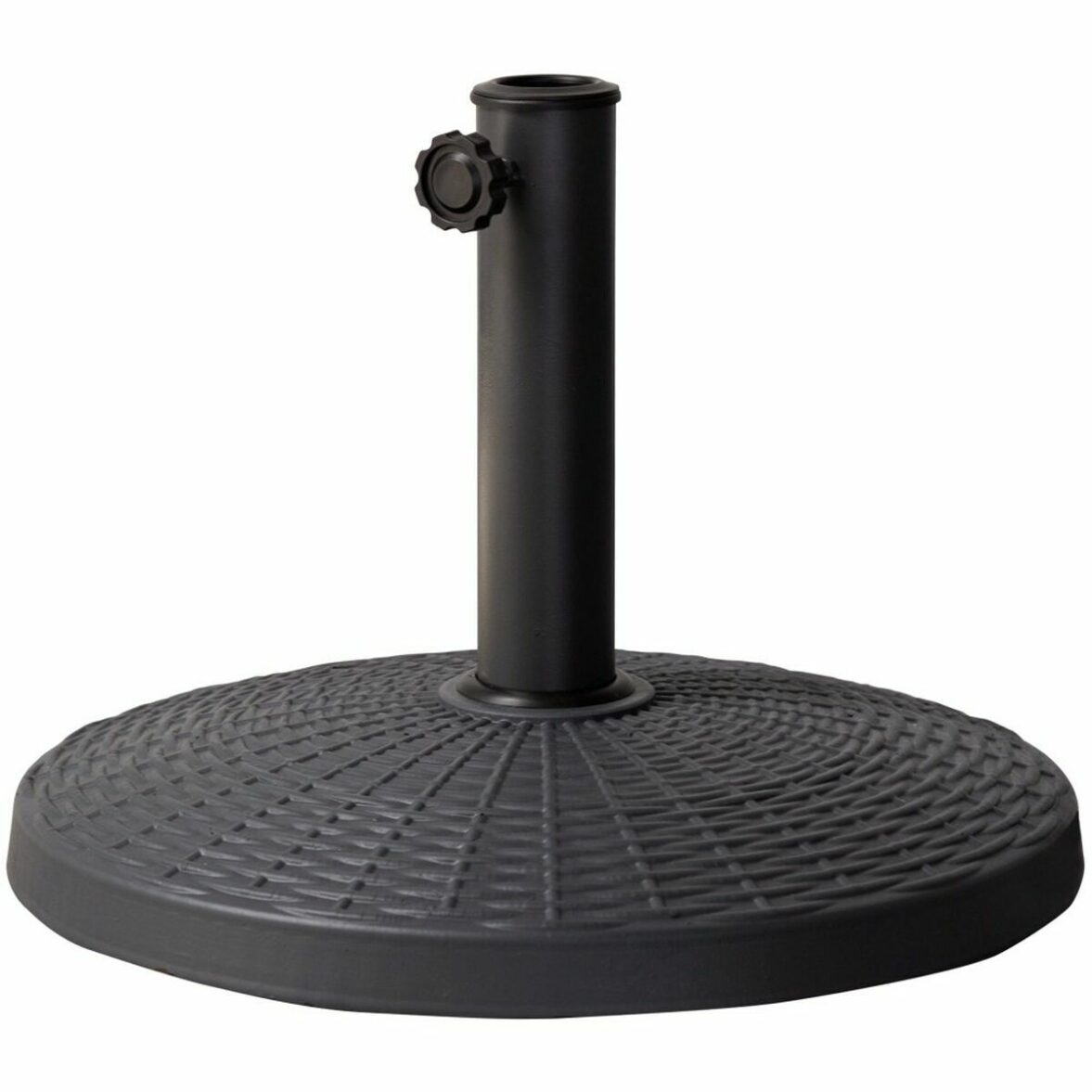 Base para Sombrilla Aktive 10 kg Negro Acero Poliresina 44,5 x 33 cm