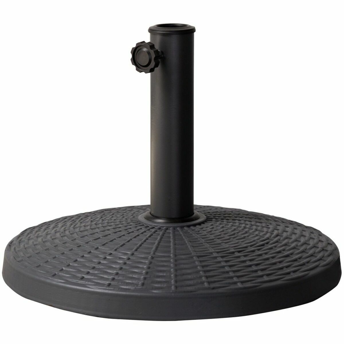 Base para Sombrilla Aktive 10 kg Negro Acero Poliresina 44,5 x 33 cm