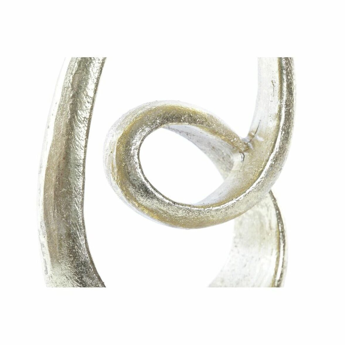 Figura Decorativa DKD Home Decor Gris Dorado 12 x 8 x 25 cm - Imagen 4