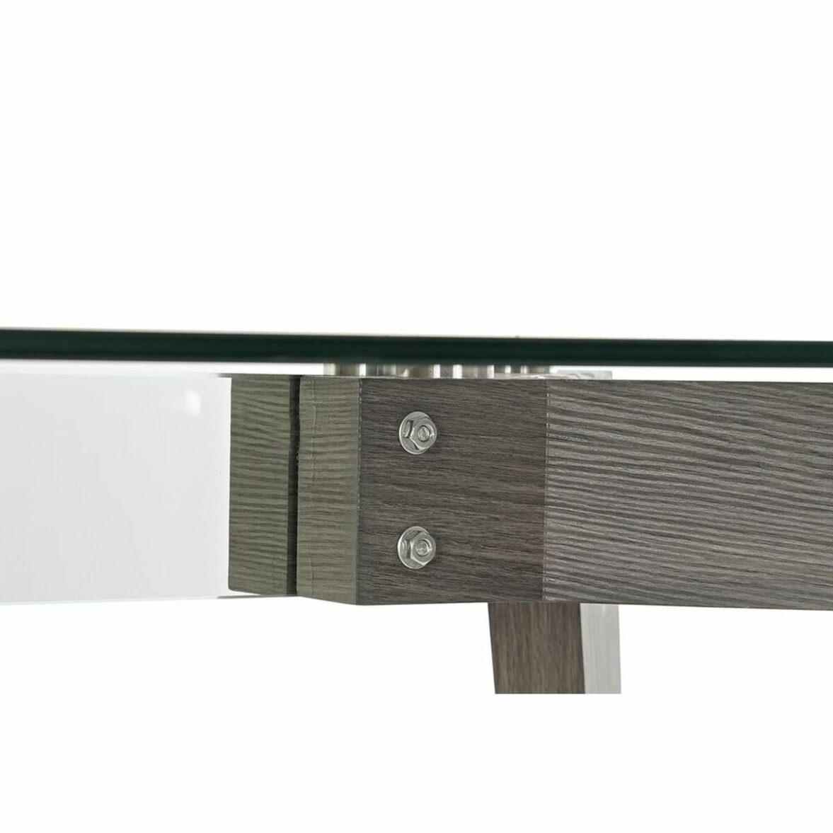Mesa de Comedor DKD Home Decor Cristal Gris Transparente Madera MDF (160 x 90 x 75 cm) - Imagen 7