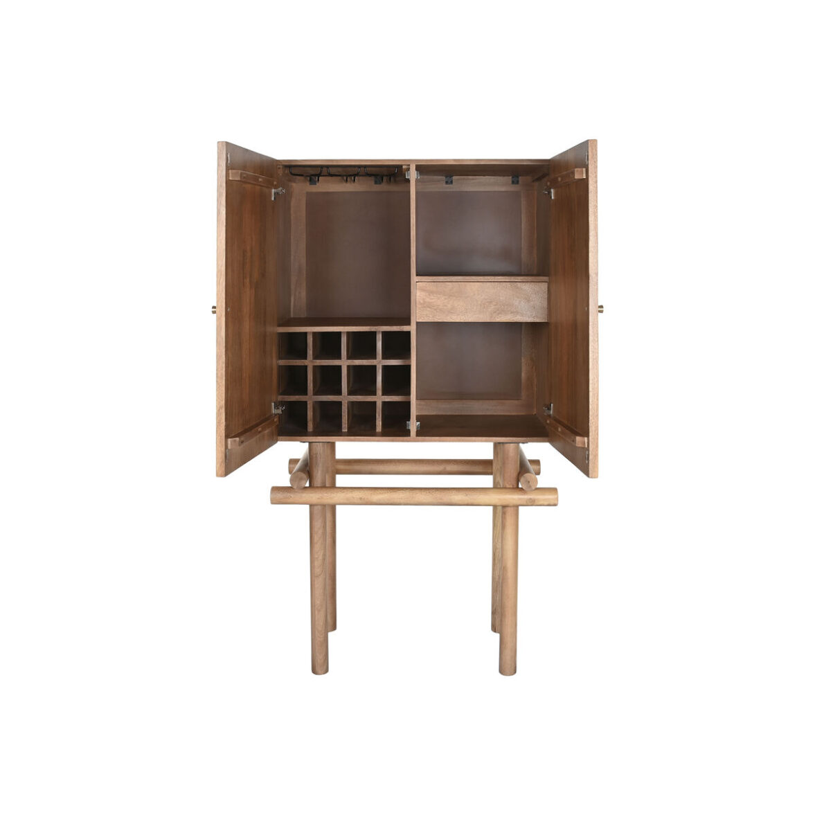 Botellero Home ESPRIT Natural 90 x 45 x 156 cm - Imagen 8