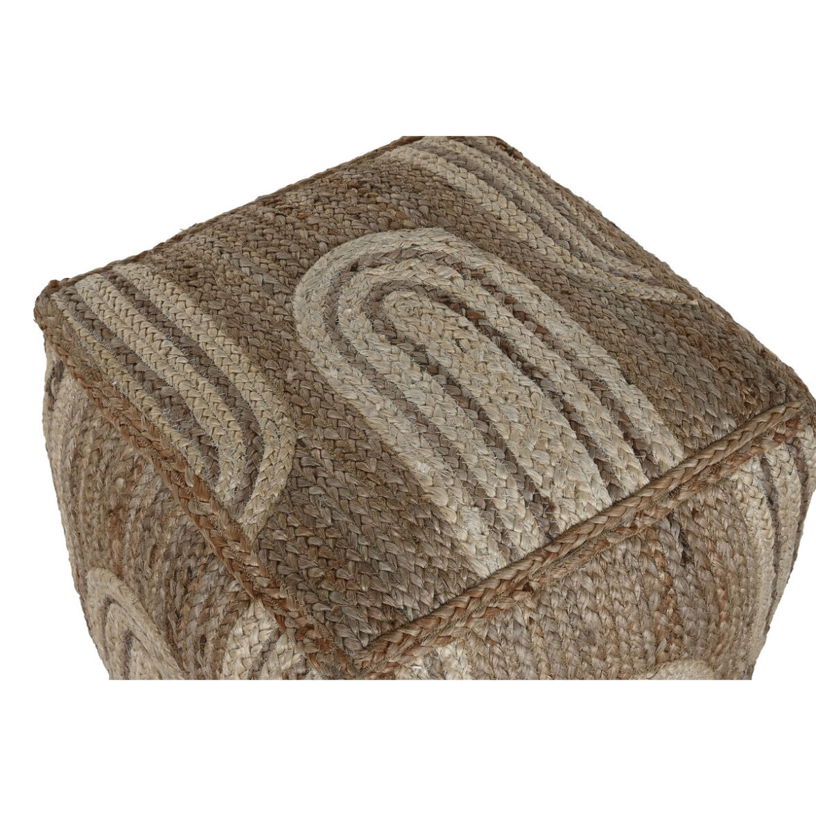 Reposapiés Home ESPRIT Beige Natural 45 x 45 x 45 cm - Imagen 4