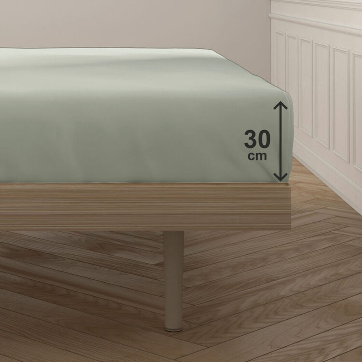 Sábana Bajera Ajustable Happy Home Mix Colors Cama de 90 - Imagen 4