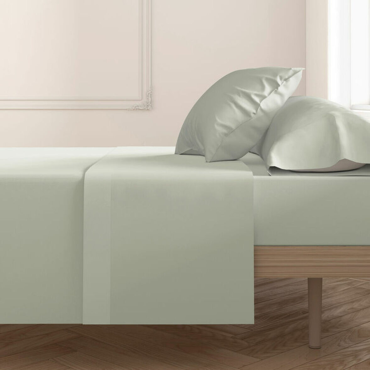 Funda de almohada Happy Home Menta 50 x 75 cm 2 Unidades - Imagen 4