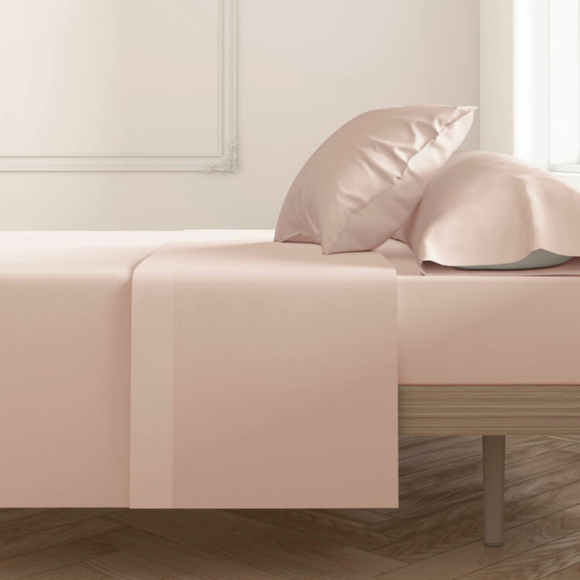 Sábana Encimera Happy Home Mix Colors Nude Cama de 150 - Imagen 3