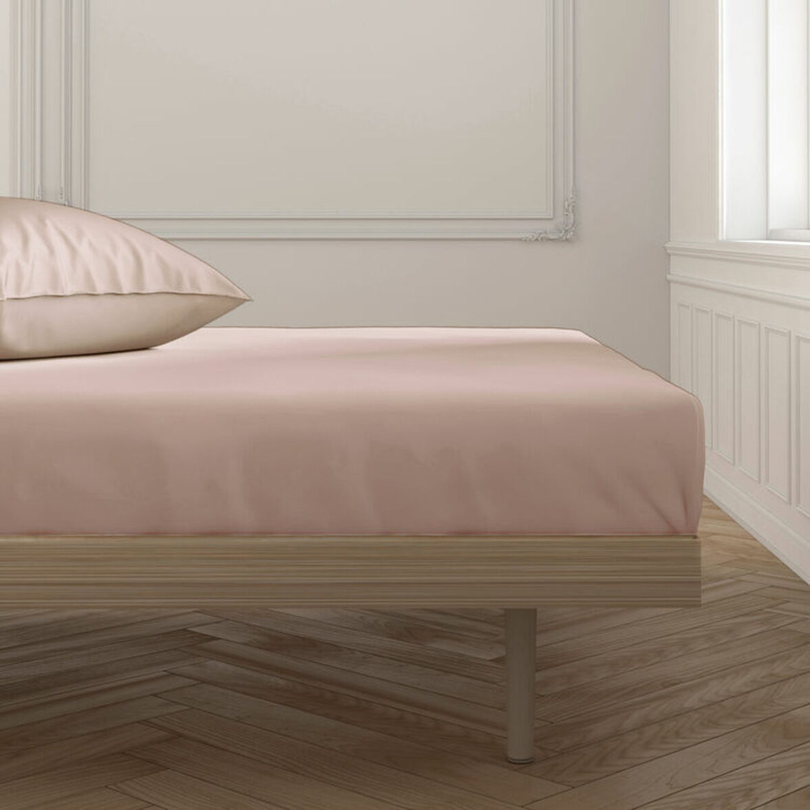 Sábana Bajera Ajustable Happy Home Mix Colors Nude Cama de 160 - Imagen 6