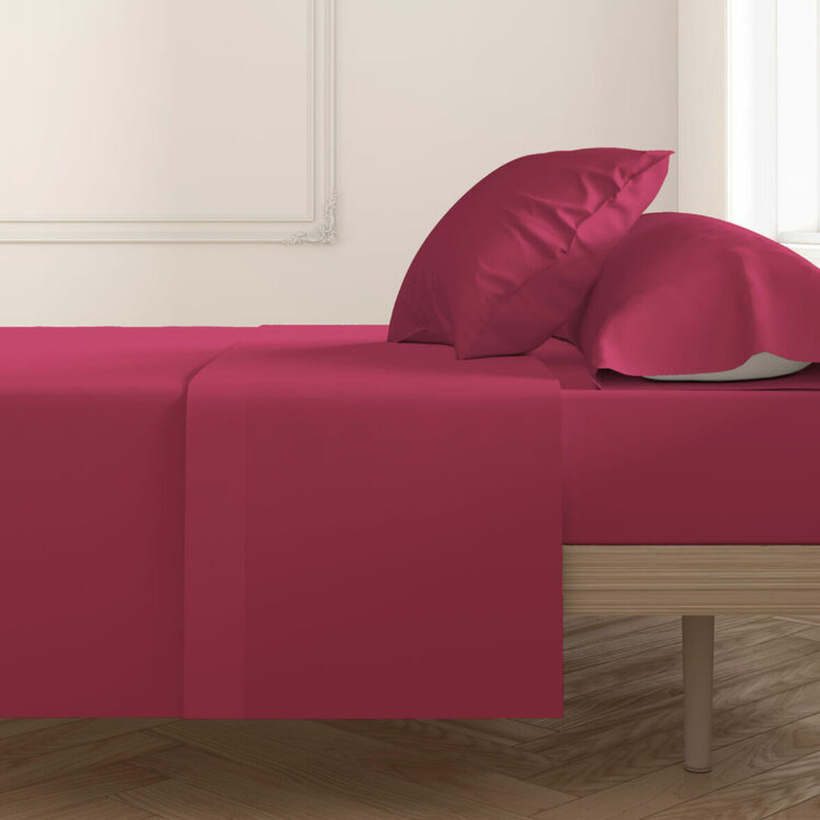 Sábana Encimera Happy Home Mix Colors Cereza Cama de 80 - Imagen 3