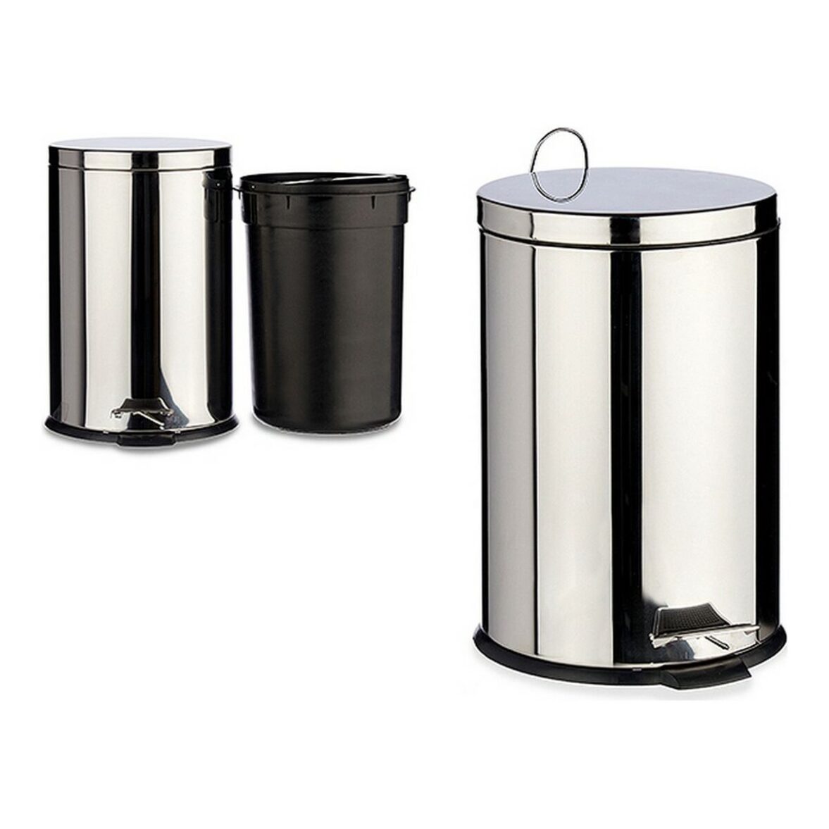 Papelera Acero Inoxidable (20 L) - Imagen 3