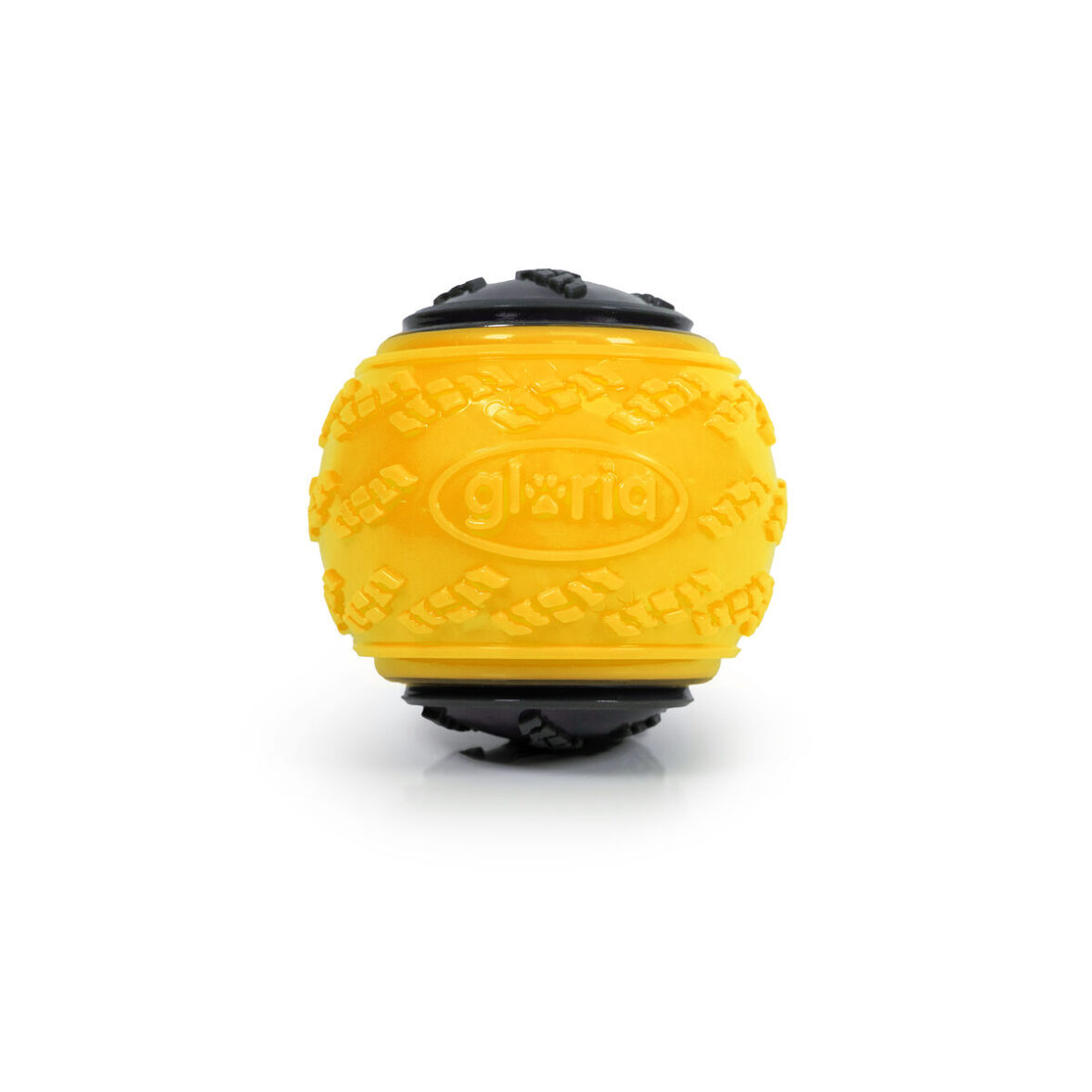 Pelota para Mascotas Gloria PLAY AND RUN Amarillo TPR L 8,89 cm - Imagen 5