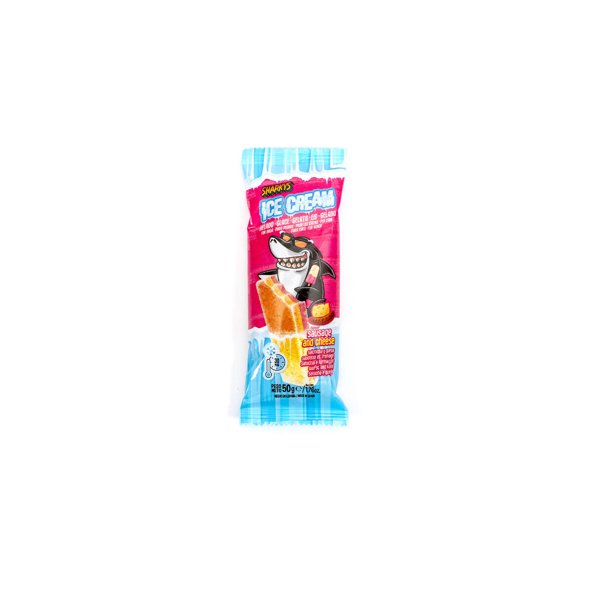 Helado Snackys Queso Salchichas 24 Unidades