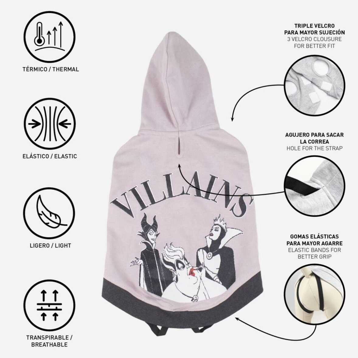Sudadera para Perro Disney Lila - Imagen 6