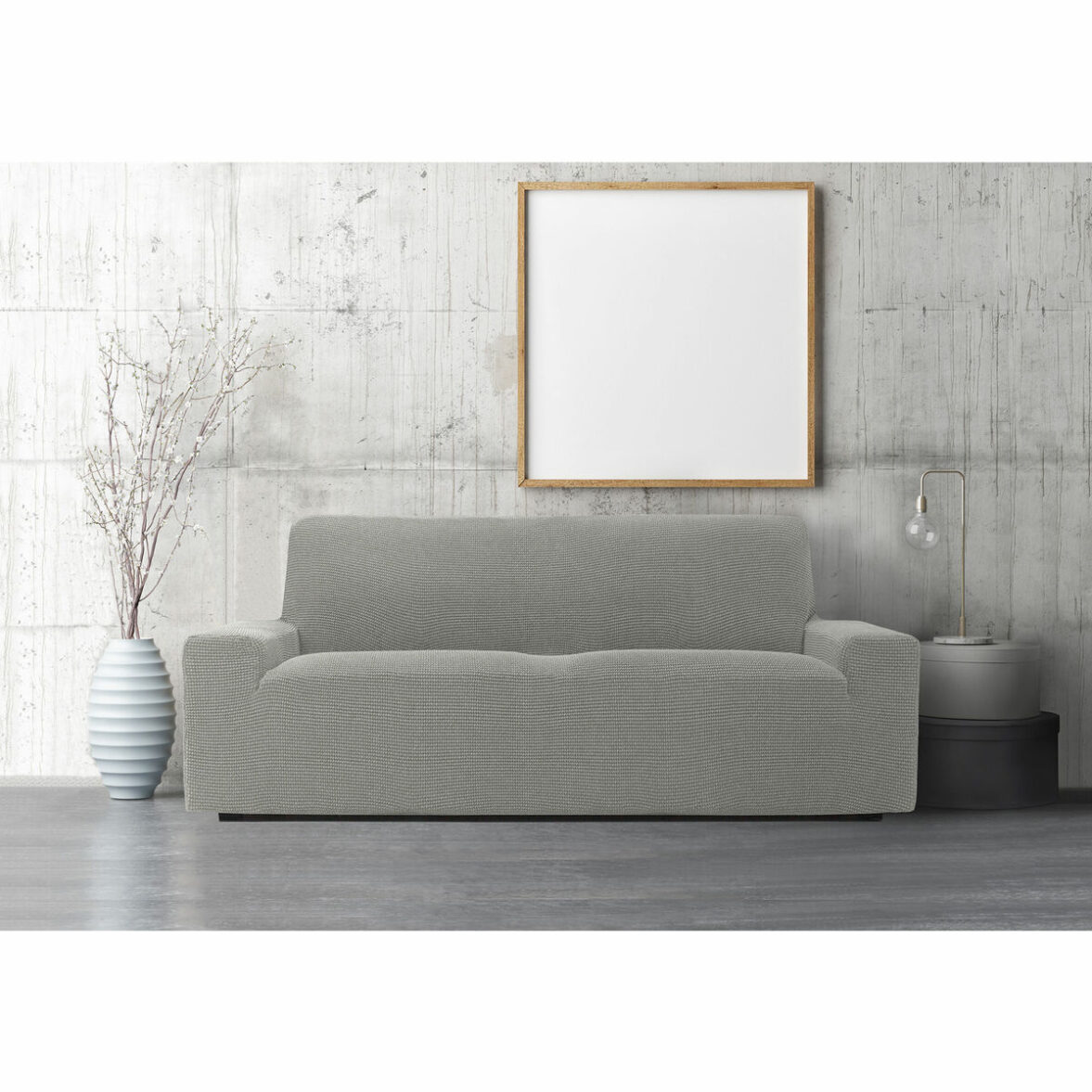 Funda para Sofá Sofaskins Gris (Reacondicionado A) - Imagen 9