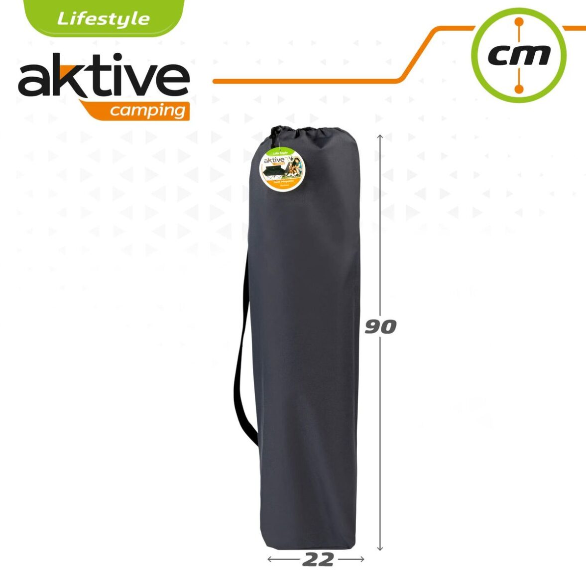 Silla Plegable Aktive 52882 Negro Acero 2 plazas (Reacondicionado B) - Imagen 4