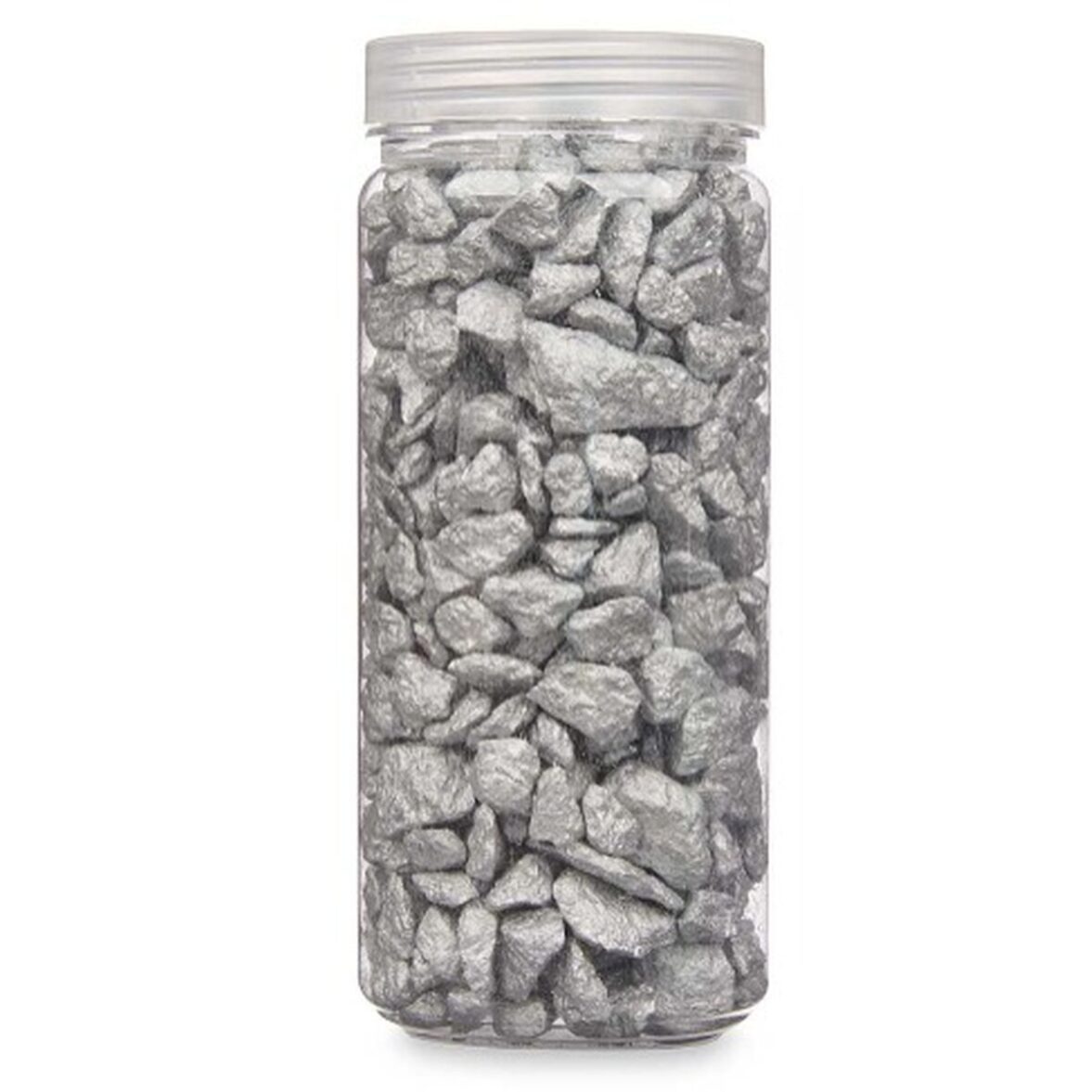 Piedras Decorativas Plateado 10 - 20 mm 700 g (12 Unidades) - Imagen 3