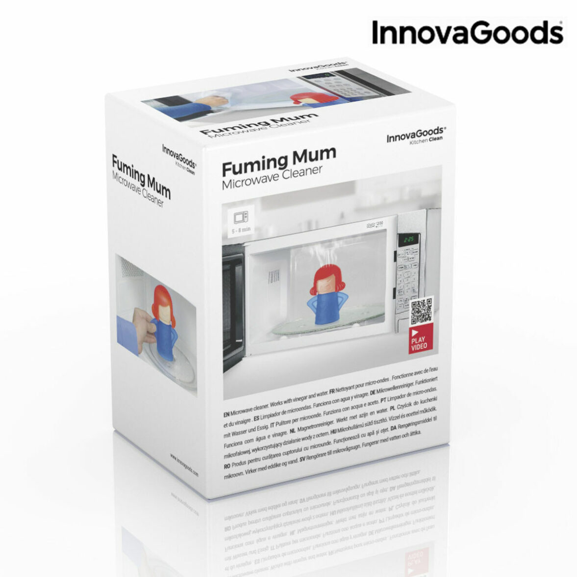 Limpiador de Microondas InnovaGoods IG116998 60 ml (Reacondicionado A) - Imagen 5