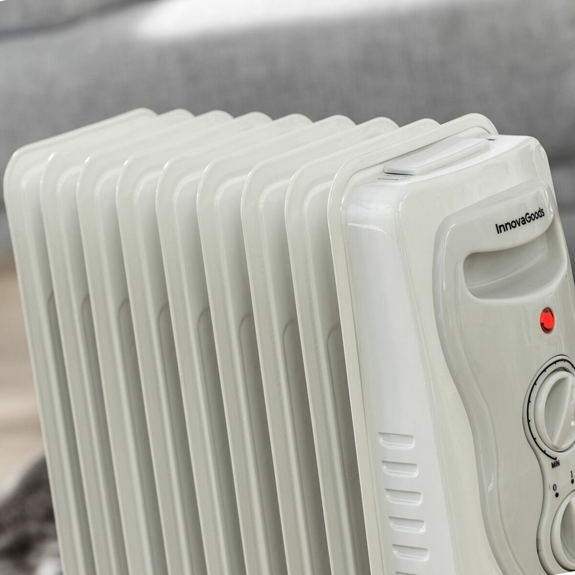Radiador de Aceite Oinine InnovaGoods 2000 W (9 cuerpos) (Reacondicionado B) - Imagen 7