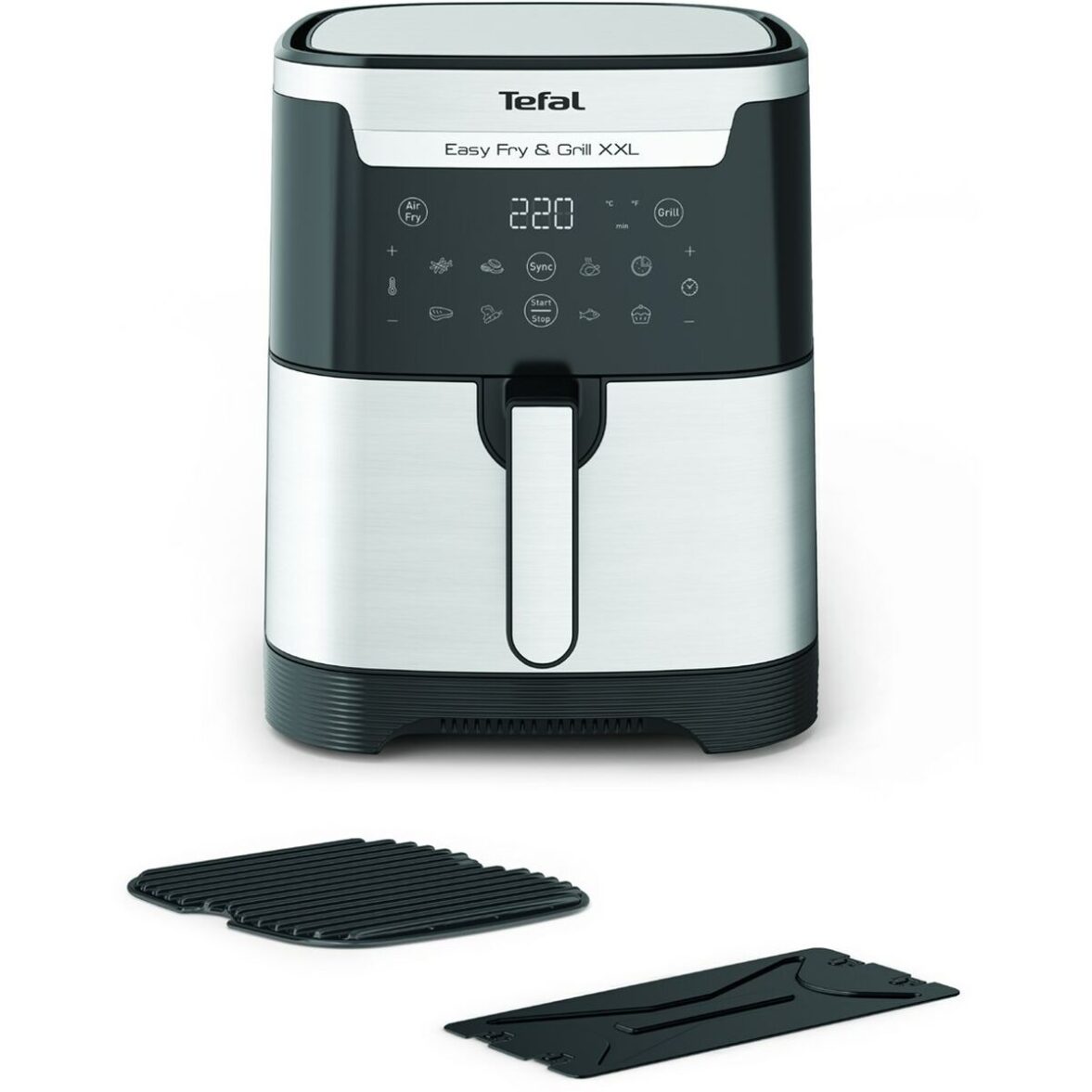 Freidora de Aire Tefal EY801D15 1650 W 6,5 L Negro Acero - Imagen 9