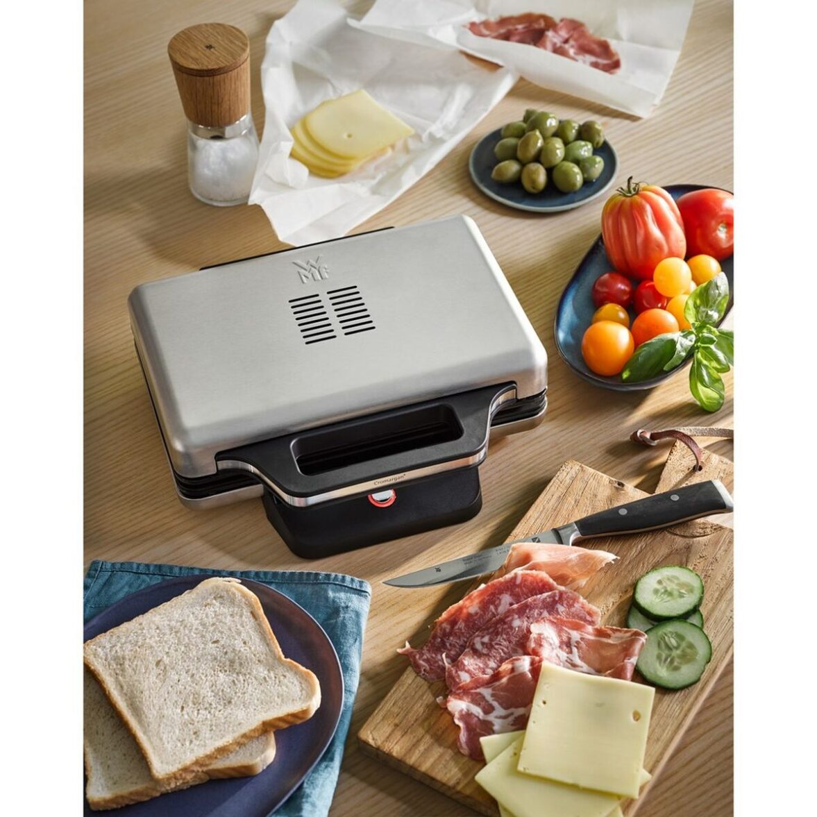 Sandwichera WMF 415150011 Negro Plateado 800 W - Imagen 4
